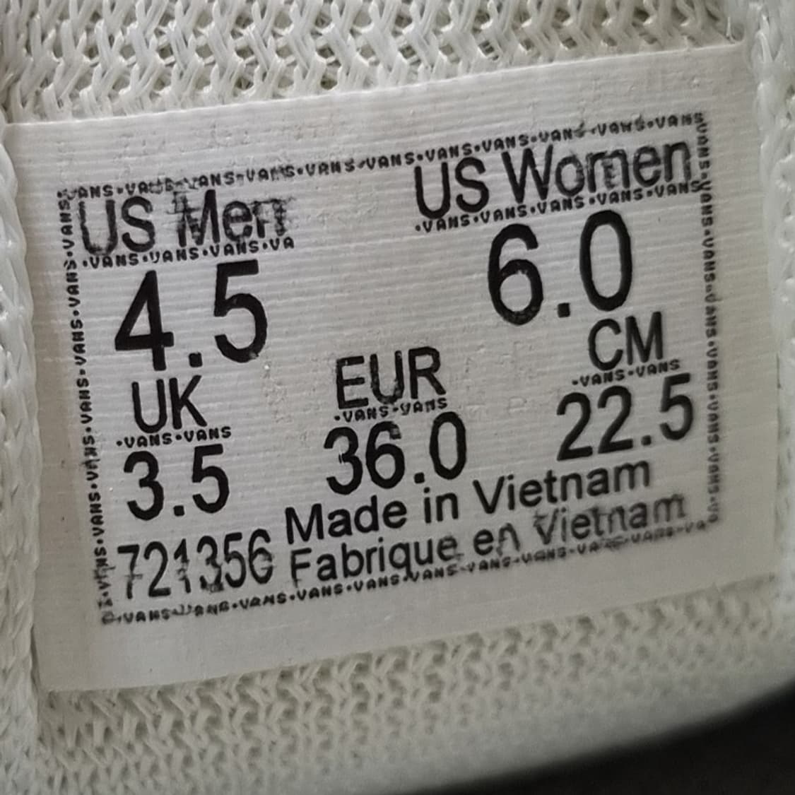 반스 울트라레인지 네오 VR3 운동화225 상품이미지6