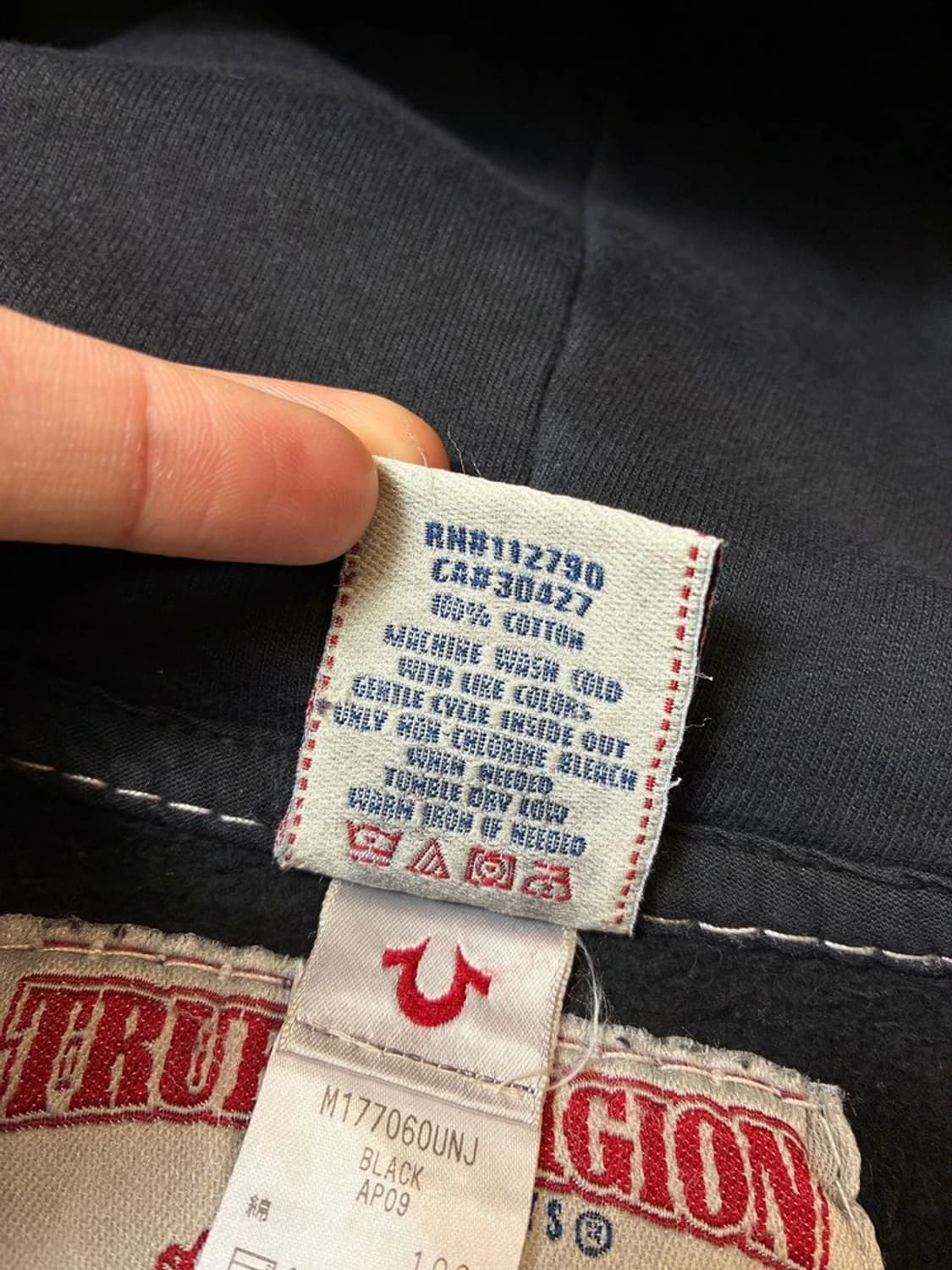 트루릴리젼 00's 밀레니엄 스티치 멕시코 후드 집업 PN7397 상품이미지7