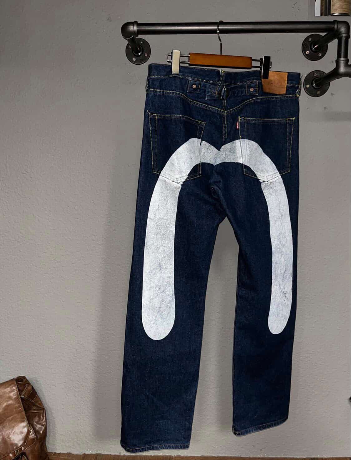 에비수 재팬 빅로고 데님 상품이미지1