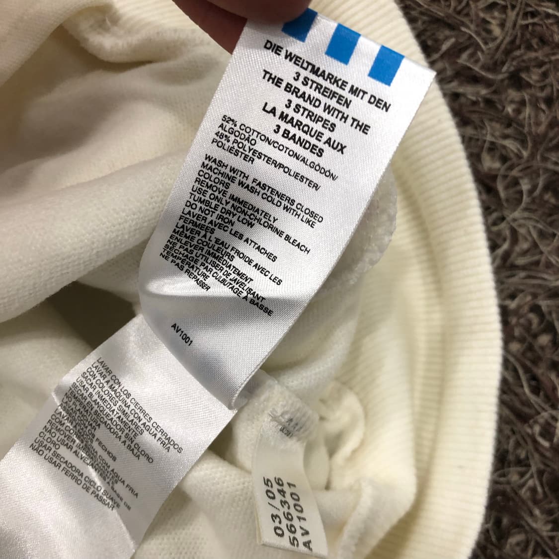 아디다스 페루 국대 화이트 져지 트랙 자켓 상품이미지9