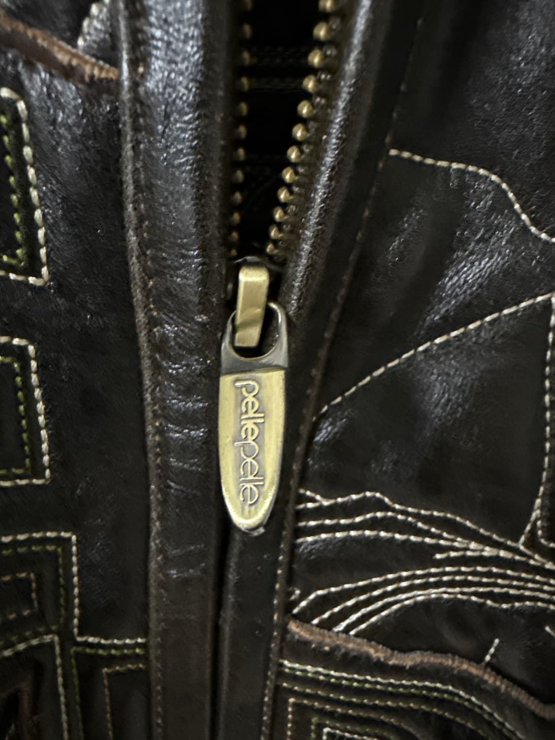 Pelle Pelle x Who Decides War 2026 레더 자켓 상품이미지7