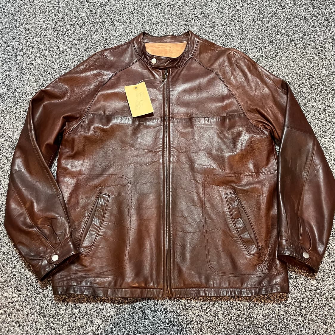 vintage leather jacket  상품이미지3