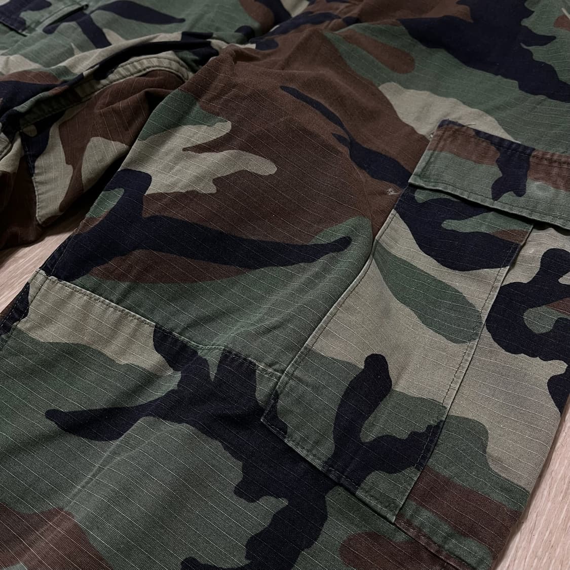 미군 우드랜드 밀리터리 군복 카고 팬츠 [카모플라쥬] L 상품이미지5