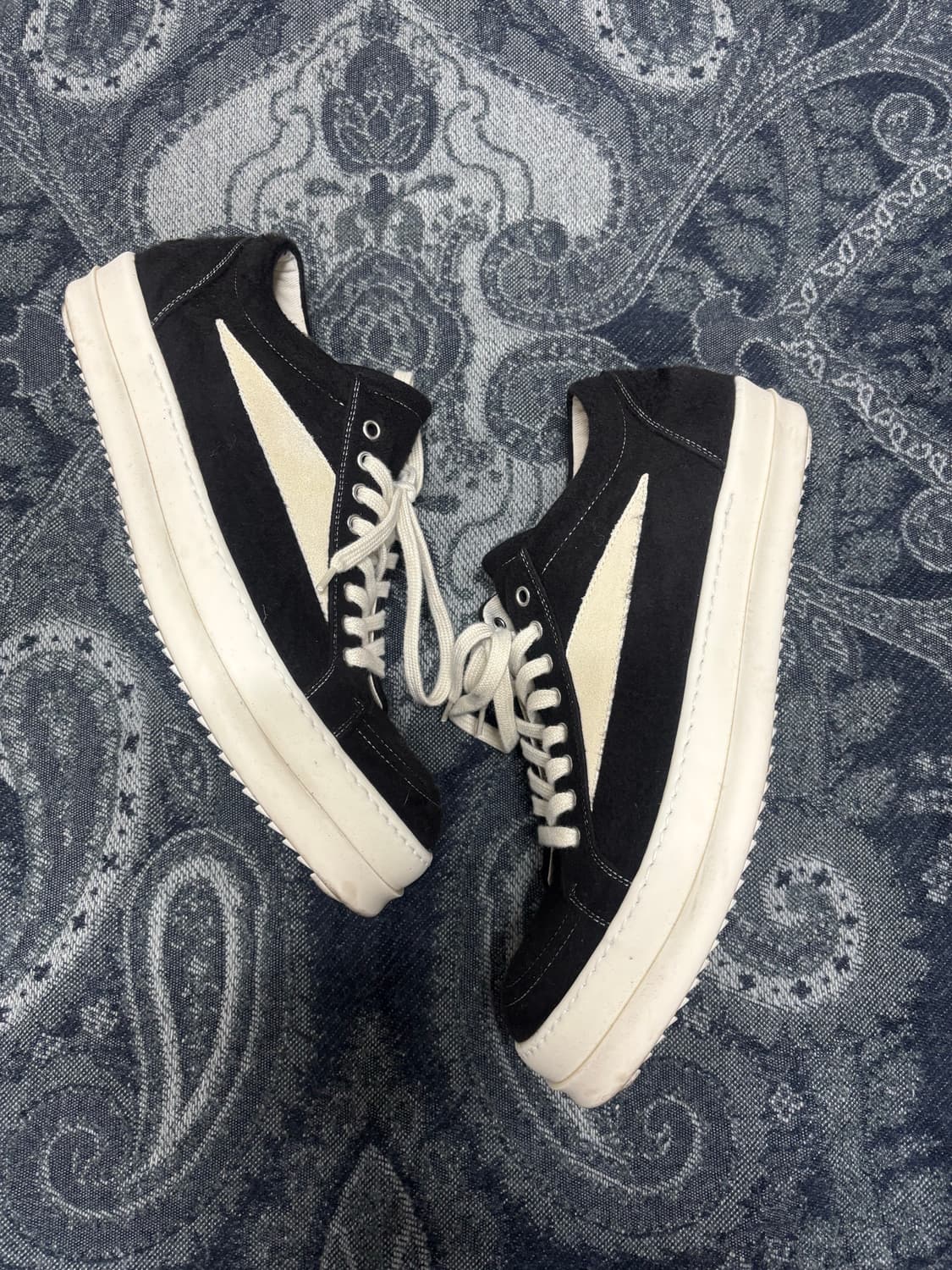 45) 릭 오웬스 다크쉐도우 반스 빈티지 스니커즈 상품이미지1