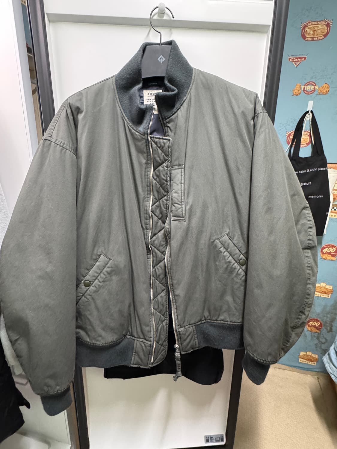 (M) 나나미카 인슐레이션 바시티 모스그린 상품이미지1