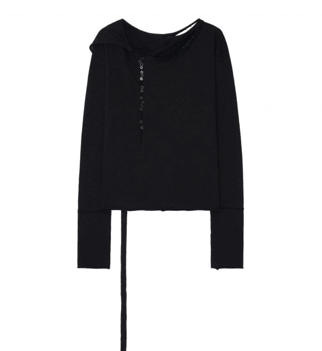 [Harteordemn] Buttoned Scarf Sleeve  상품이미지3
