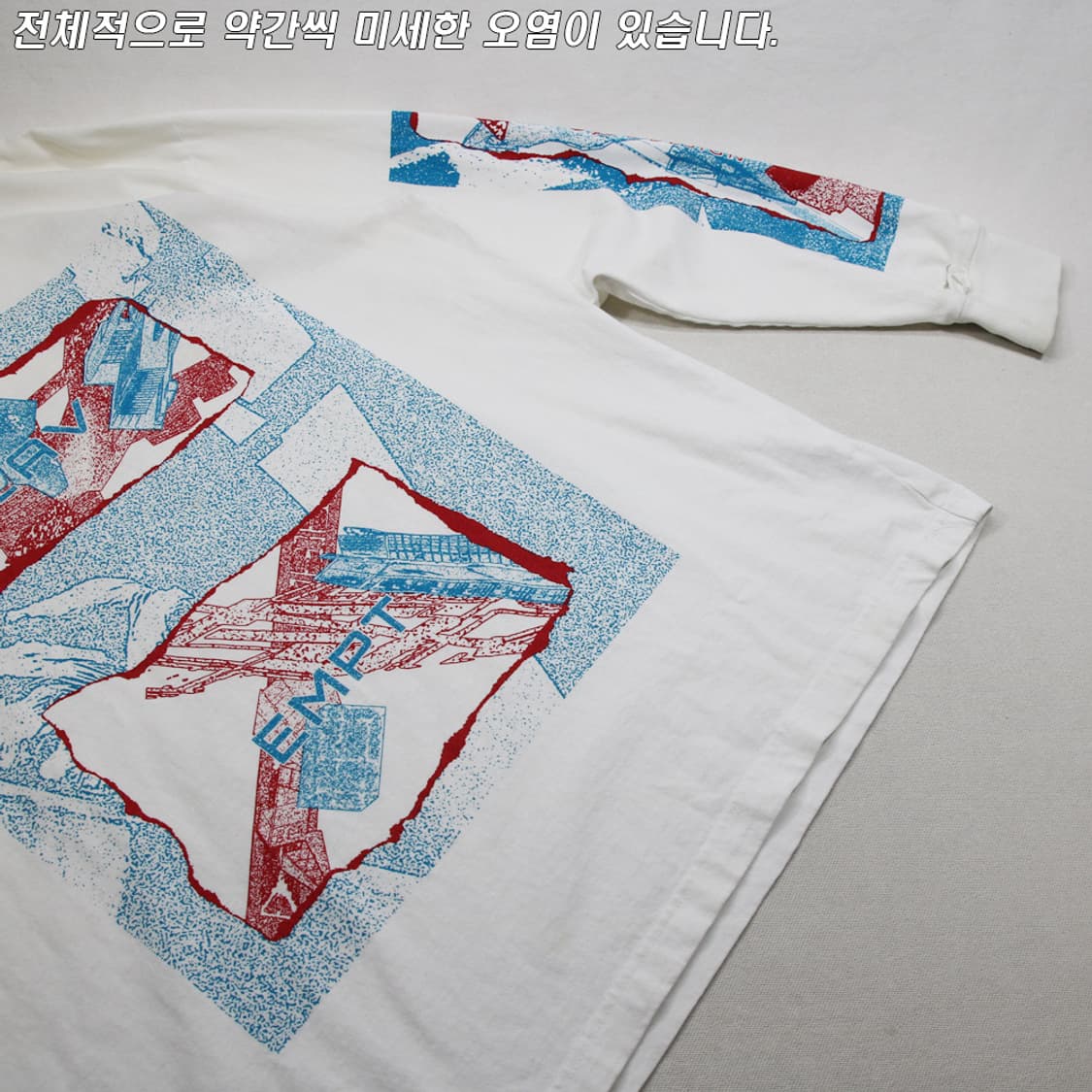 (착용컷) CAV EMPT 프린팅 롱 슬리브 (남성용 100-103) 상품이미지7