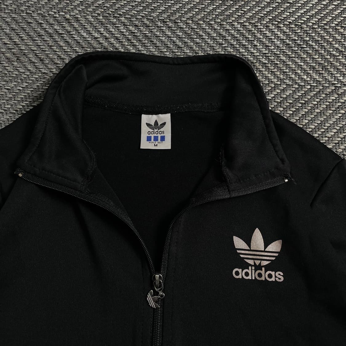 아디다스 파이어버드 빅로고 트랙탑 져지 블랙 y 4360 상품이미지7