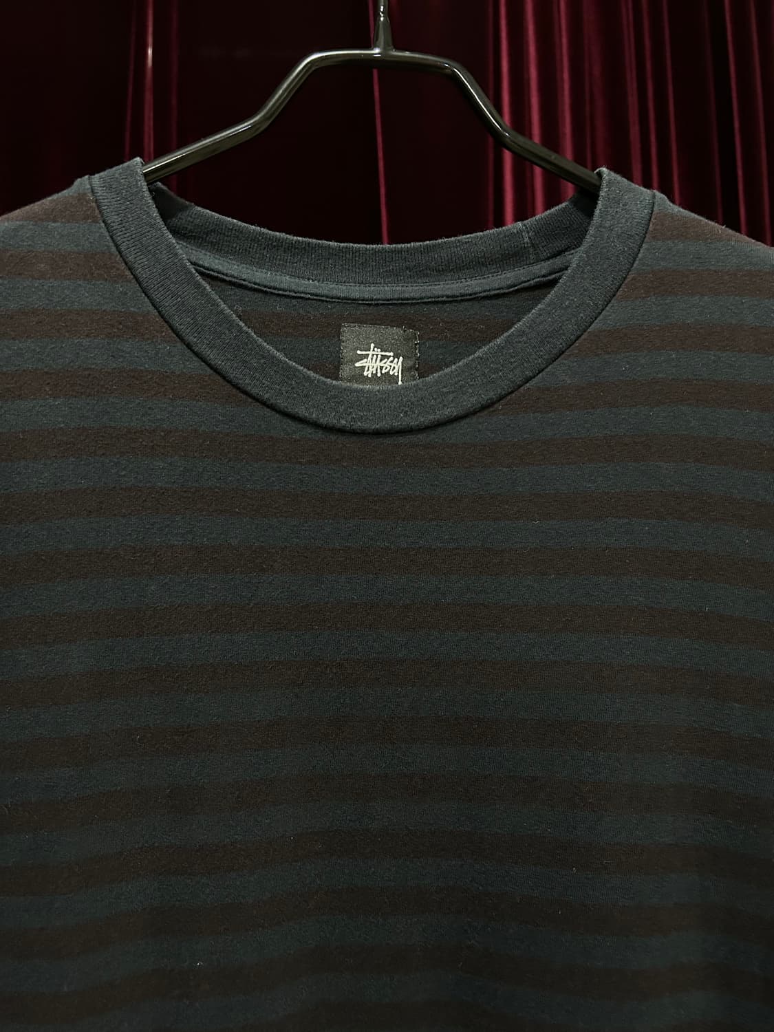 STUSSY stripe T-shirt 상품이미지1