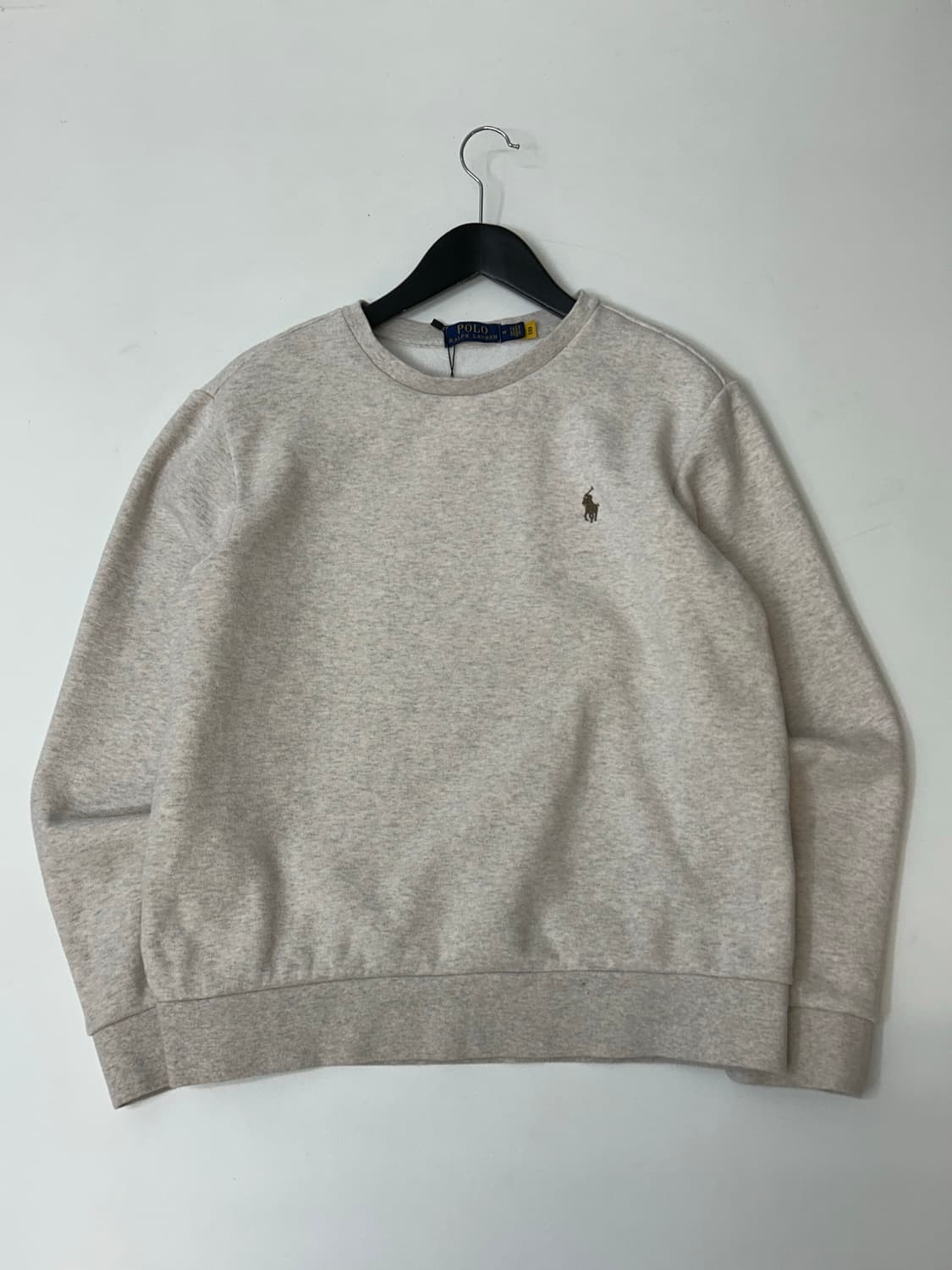 Polo 폴로 랄프로렌 오트밀 기모 맨투맨 상품이미지2