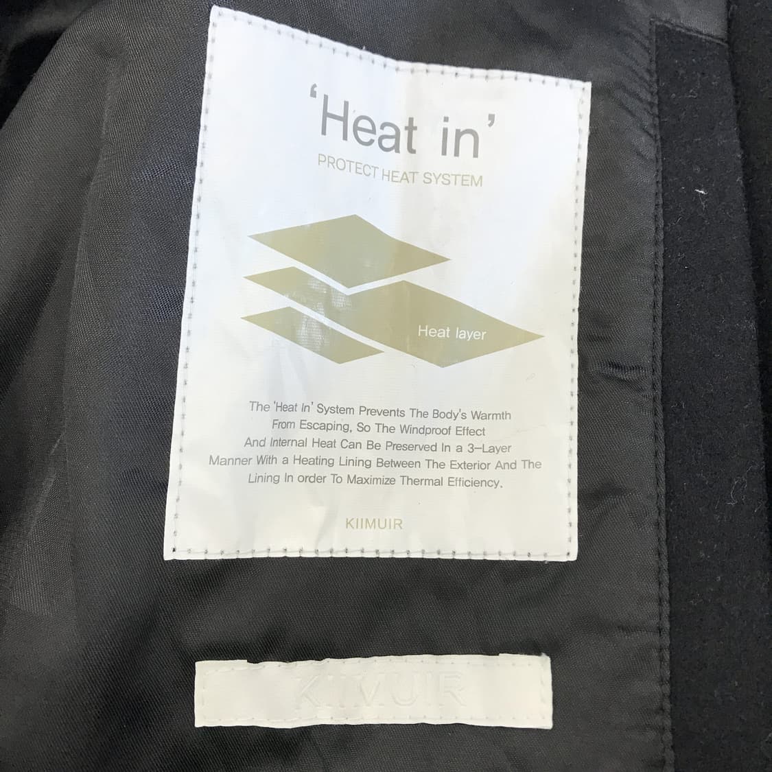 키뮤어 세미오버 울 발마칸코트 [L] 상품이미지4