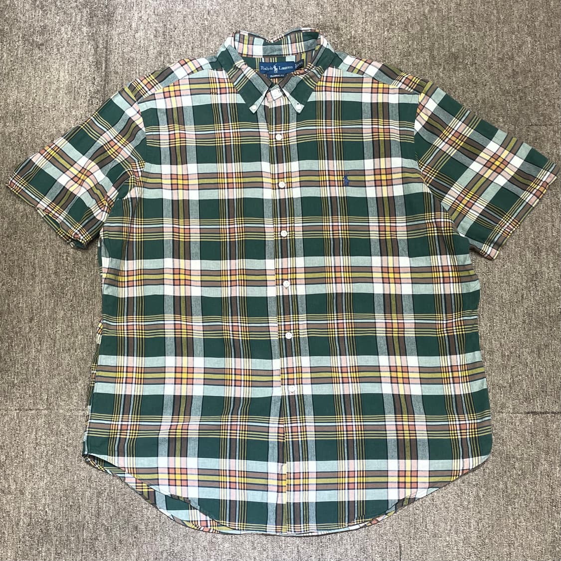 (2XL) POLO 폴로 랄프로렌 체크 반팔 셔츠 클래식핏 상품이미지3