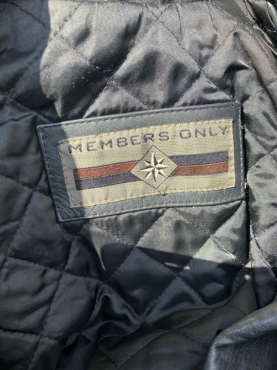 Members Only 가죽 트렌치 자켓 M 상품이미지7