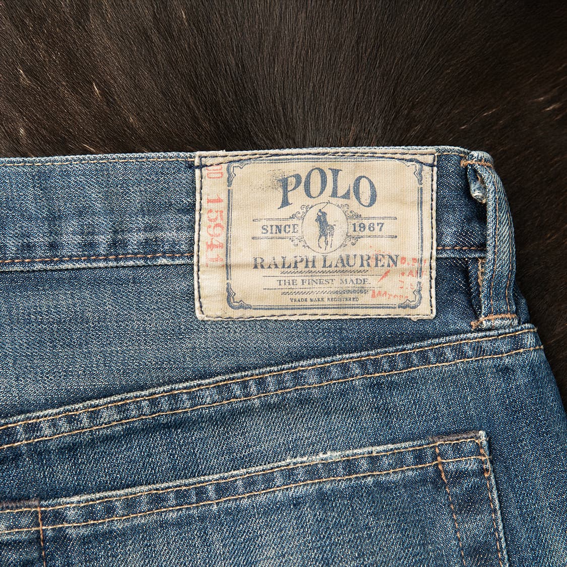 [35] 폴로 랄프로렌 Vintage 67 데님팬츠 루즈 스트레이트  상품이미지7
