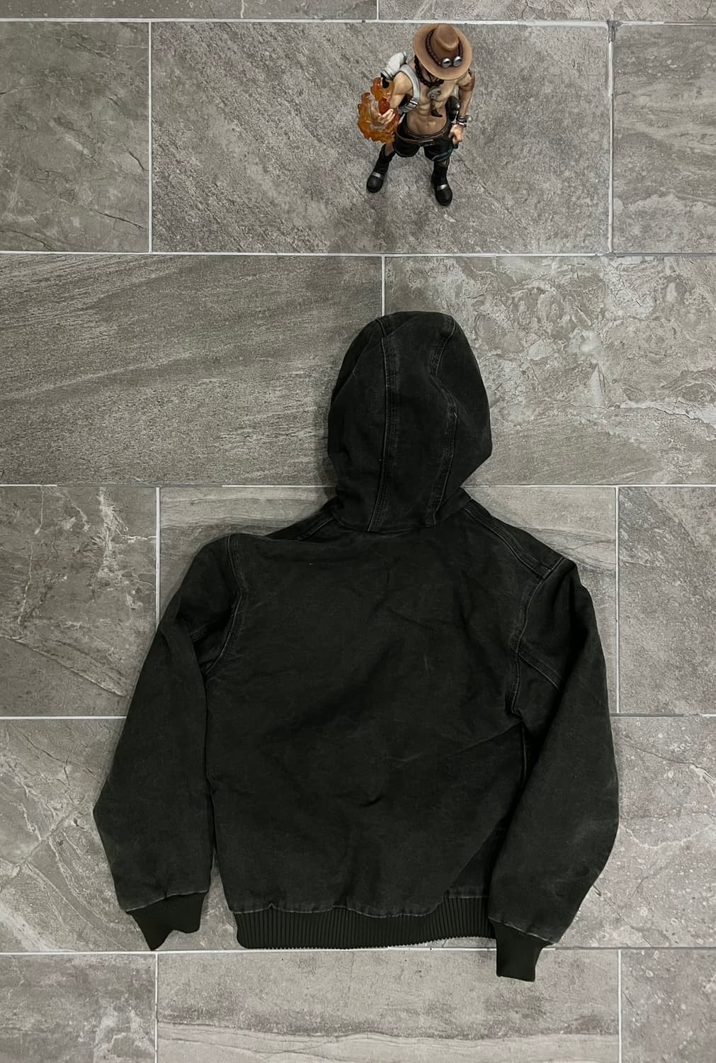 (L) 칼하트 후드 덕 액티브 보이즈 자켓 YYJ130 MOS 모스그린 상품이미지2