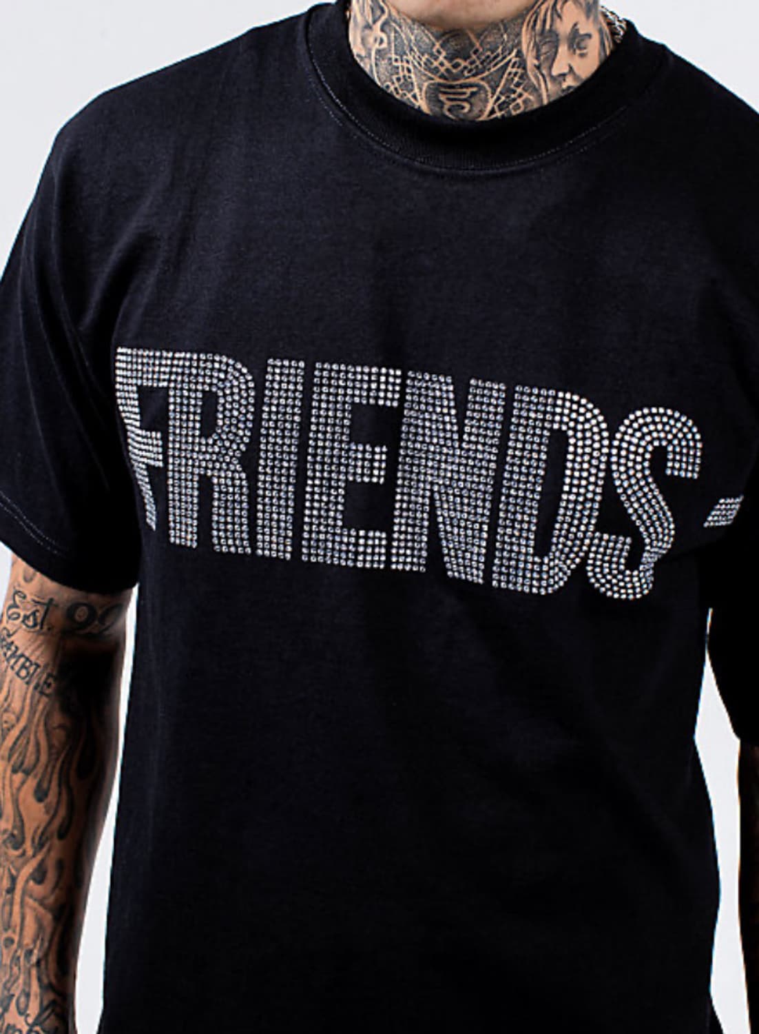 브이론 라인스톤 티셔츠 새상품 상품이미지2