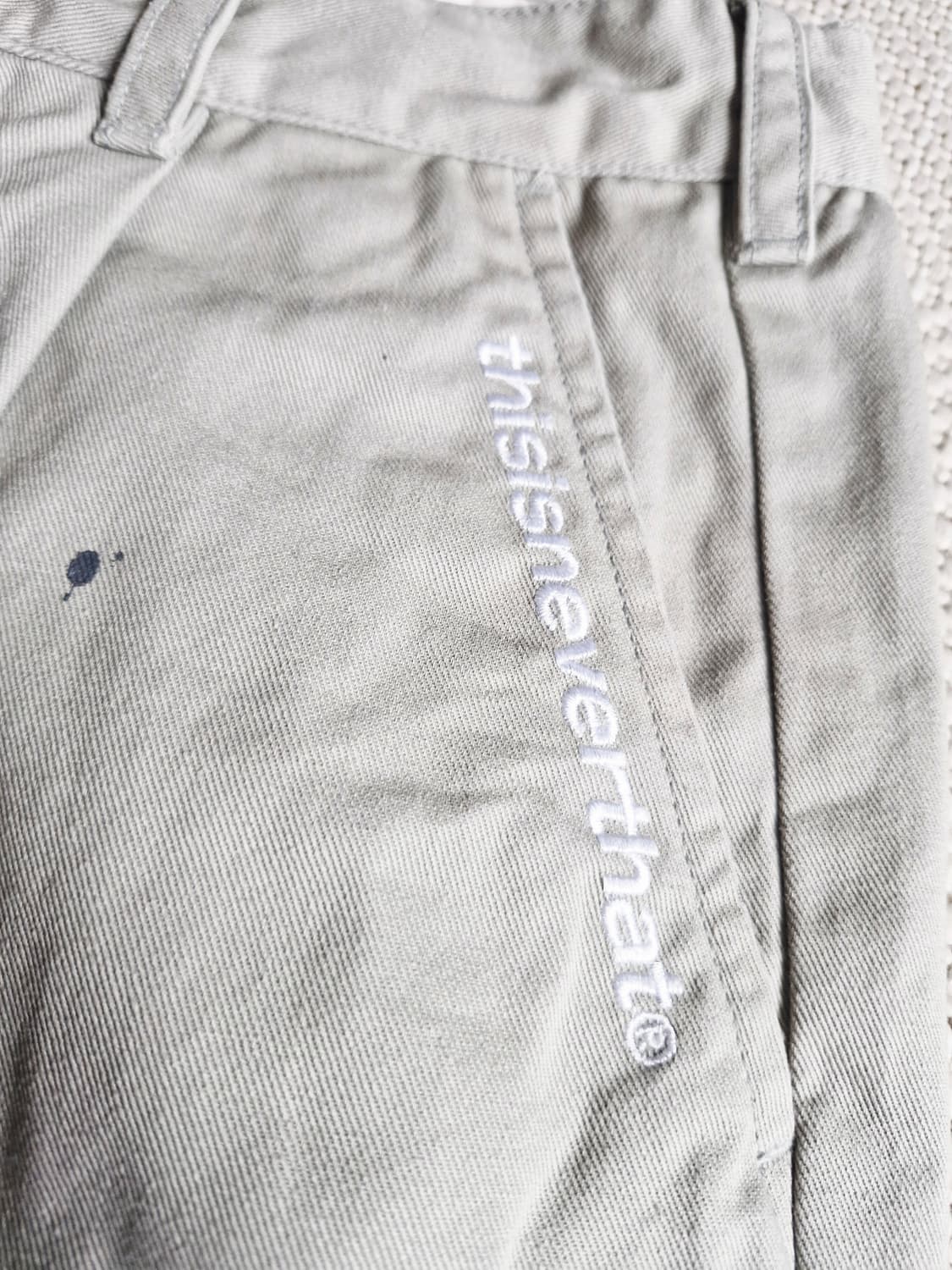 디스이즈네버댓 크레이지 워크팬츠 페인트 M  상품이미지8