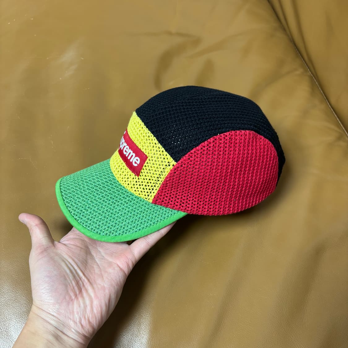 슈프림 캠프캡 모자 박스로고 스트링 멀티 컬러 상품이미지4