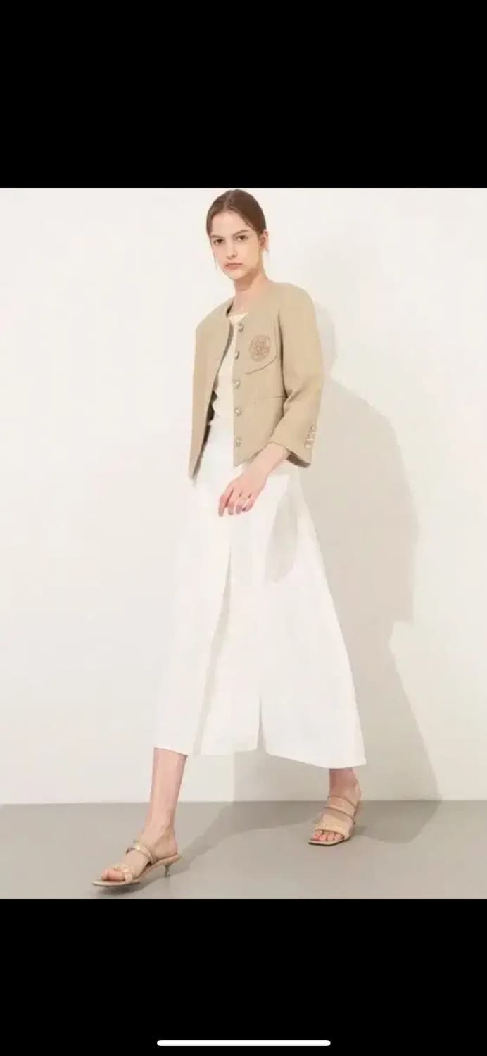 한섬 타임 포켓 트위드 자켓 s 상품이미지2