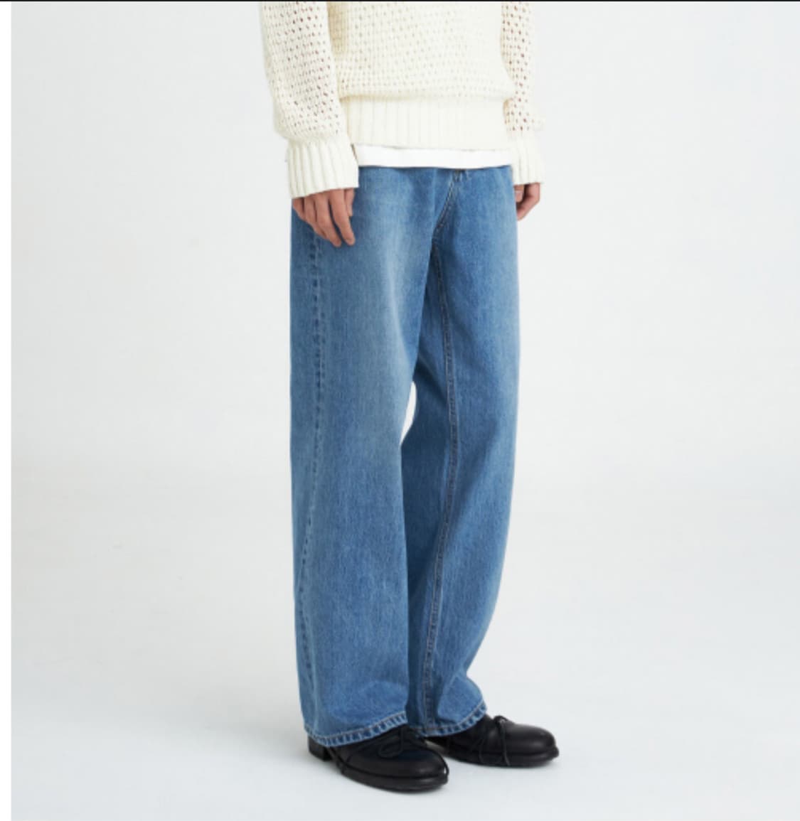 유스 22SS 와이드 데님팬츠 M 상품이미지1