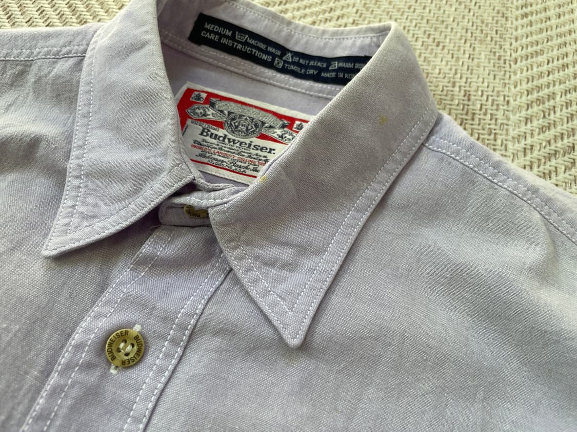 버드와이저 서프 그래픽 패치워크 반팔 셔츠 상품이미지9