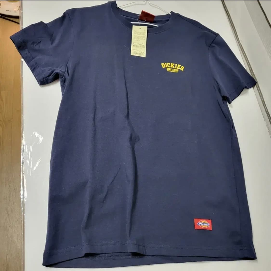 409 ) 새상품 디키즈반팔 네이비m 남녀공용 상품이미지1