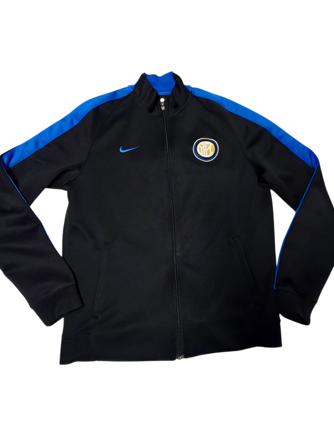 [나이키] 인터밀란 앤썸 트랙탑 져지 블랙 블루 95(M) 상품이미지1