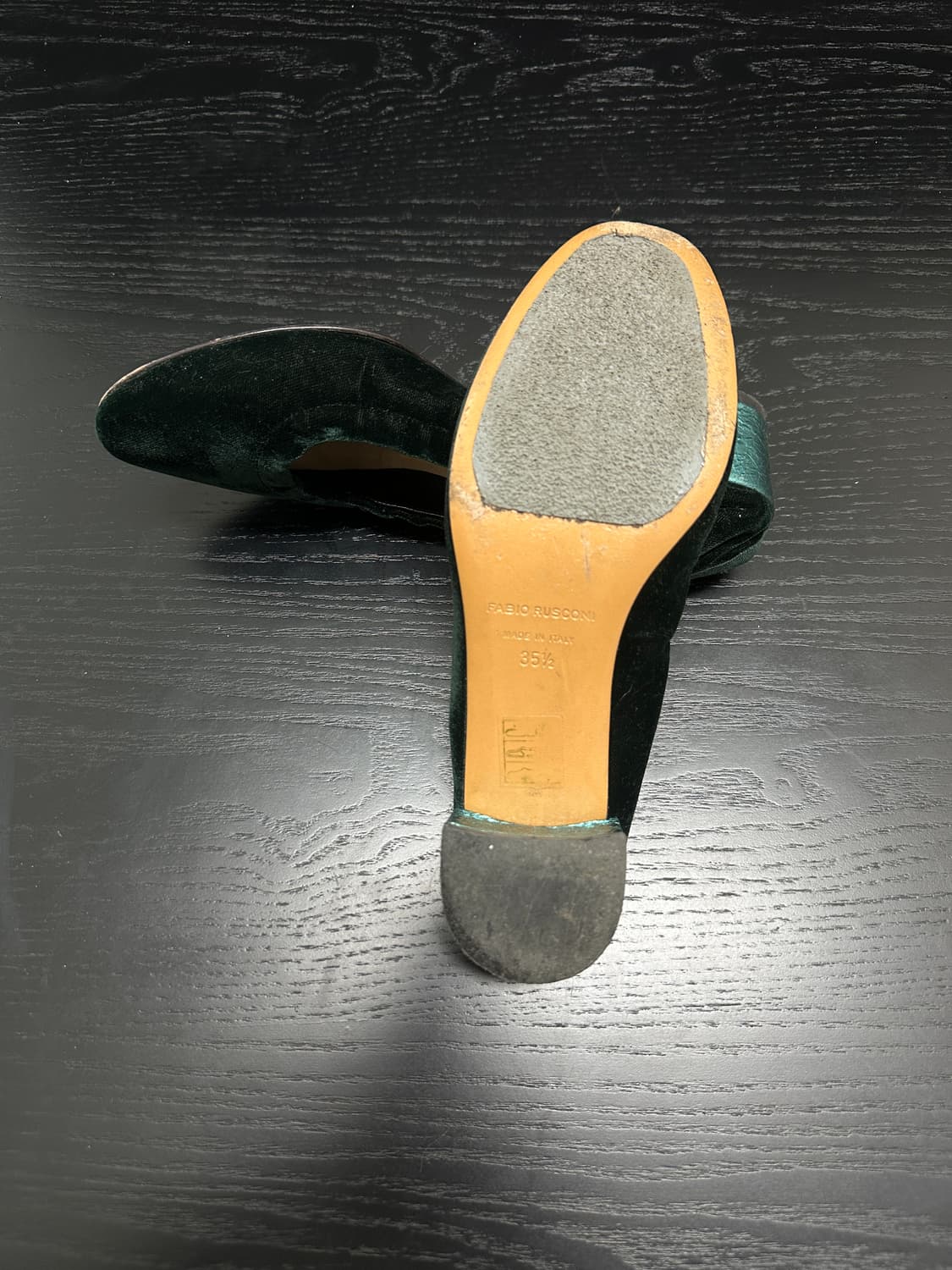 Fabio Rusconi 벨벳 발레 로퍼 상품이미지4