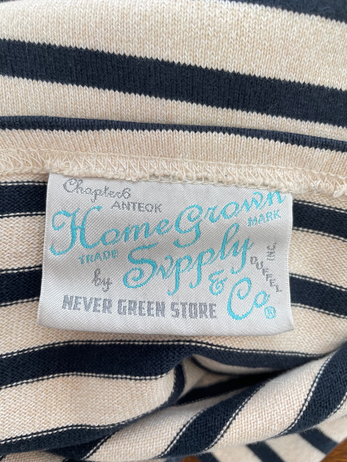 홈그로운 서플라이 스트라이프 티셔츠  상품이미지6