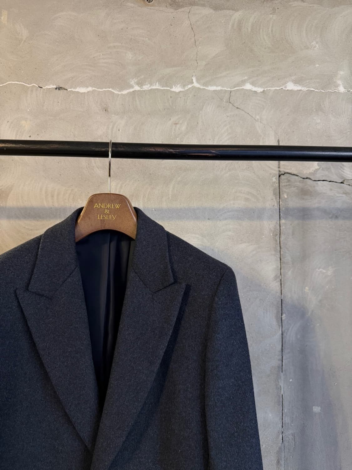 지오송지오 캐시미어 체스터필드 코트 100 상품이미지4