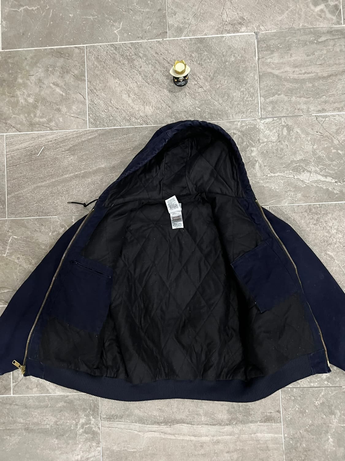 (L) 칼하트 덕 액티브 후드자켓 J130 MDT 미드나잇 상품이미지3