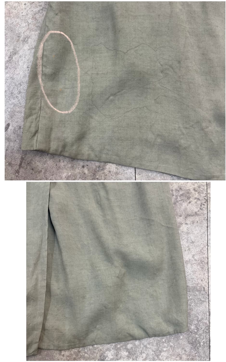 헬무트랭 더블 논카라 코트 베이지 M #csz4059 상품이미지5