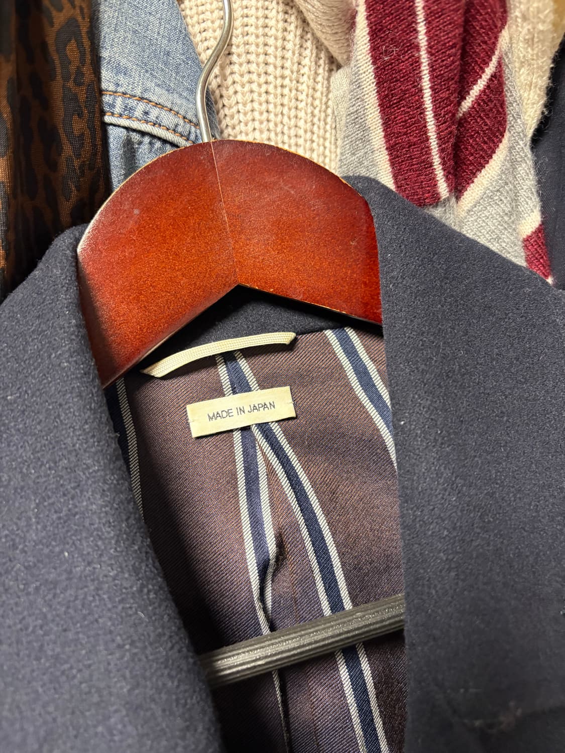 톰브라운 네이비 울 코트 0 사이즈 상품이미지7