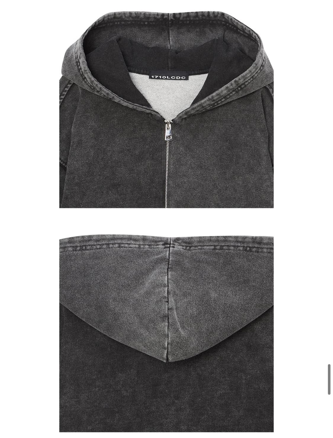 LCDC 워싱후디집업  상품이미지5