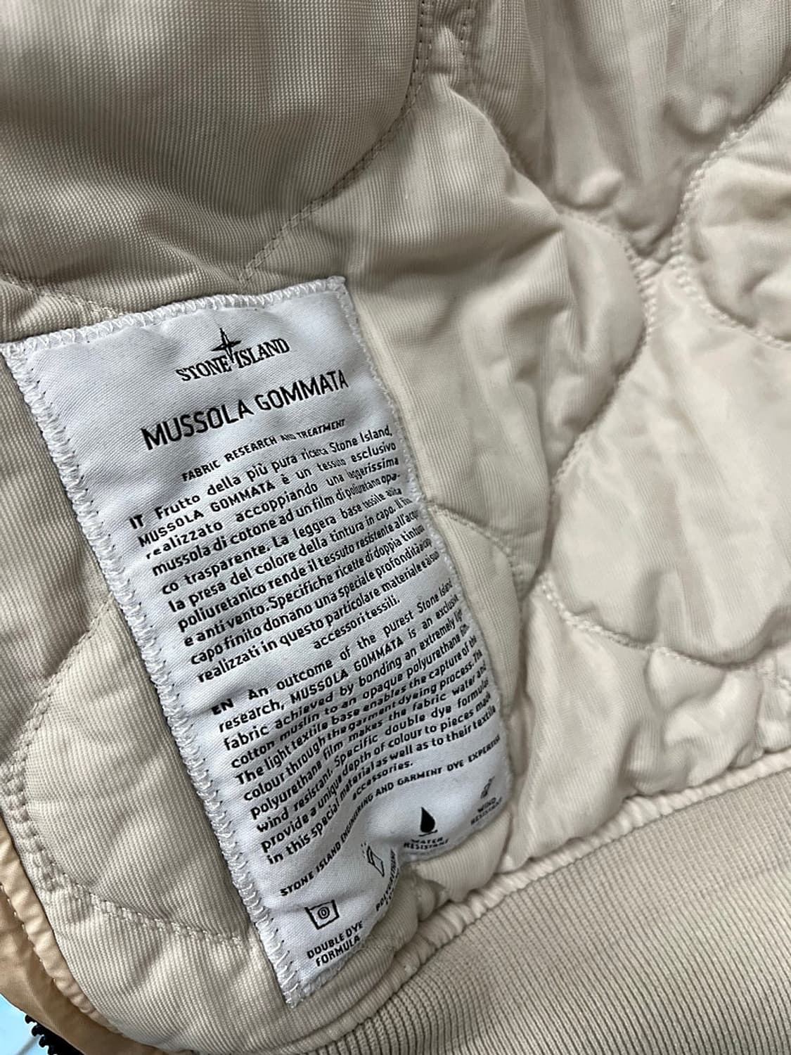 100) 스톤아일랜드 12AW 무솔라 고마타 항공자켓 상품이미지7