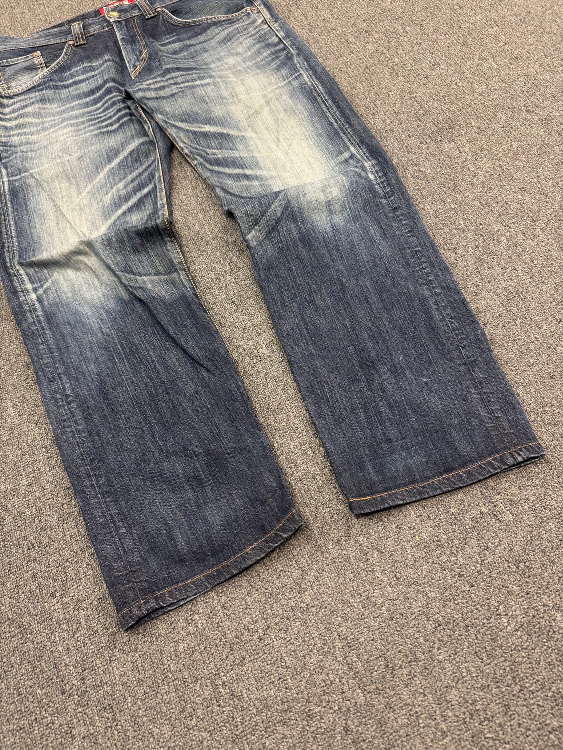 36)에드윈 빈티지 424XV 워싱 데님팬츠 상품이미지5