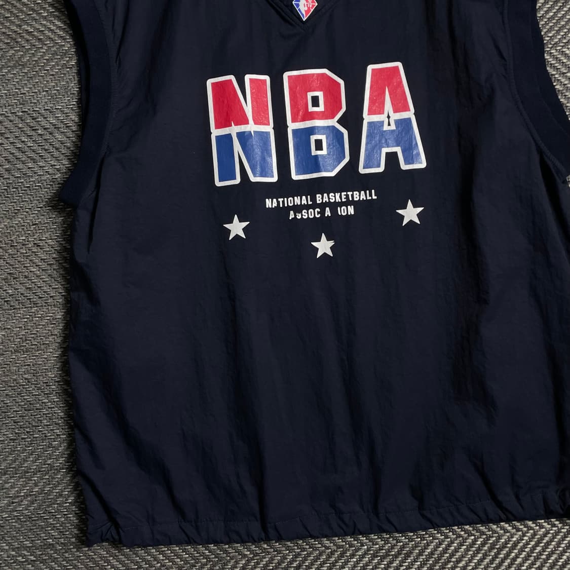 NBA 빅로고 나일론 우븐 웜업 베스트o 4877 상품이미지2