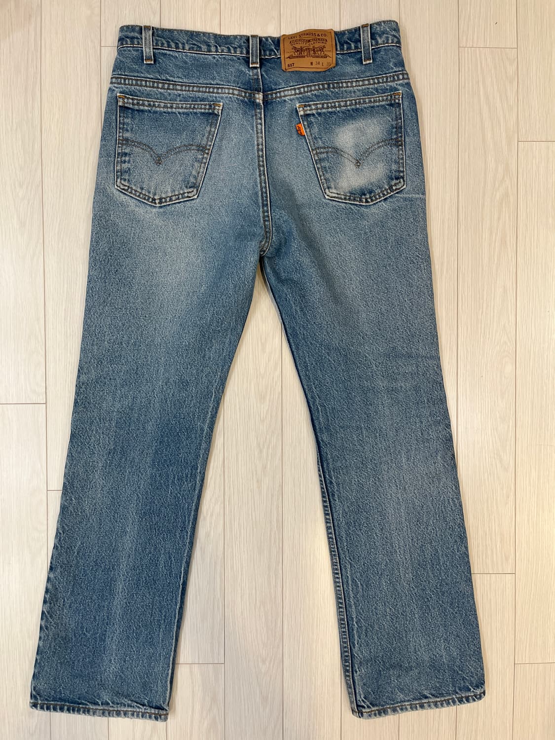 90s 리바이스 517 오렌지탭 34x31 USA 상품이미지2