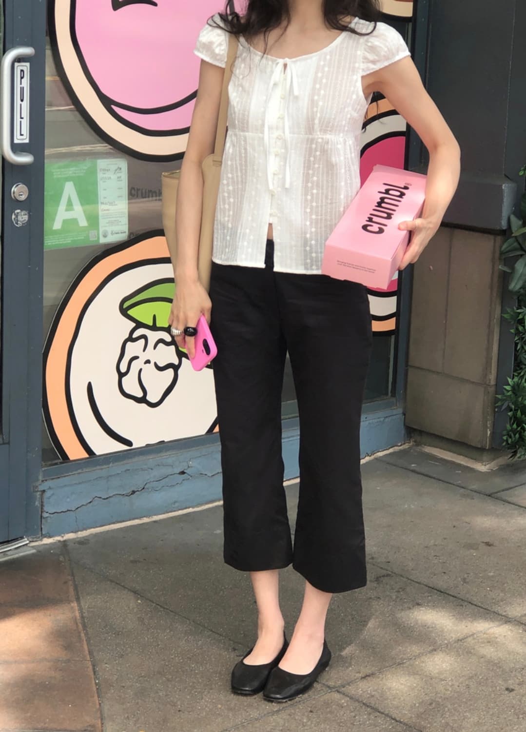 메이비베이비 디어리스트 제작 팬츠 9부 카프리 바이커 스무드무드 상품이미지2
