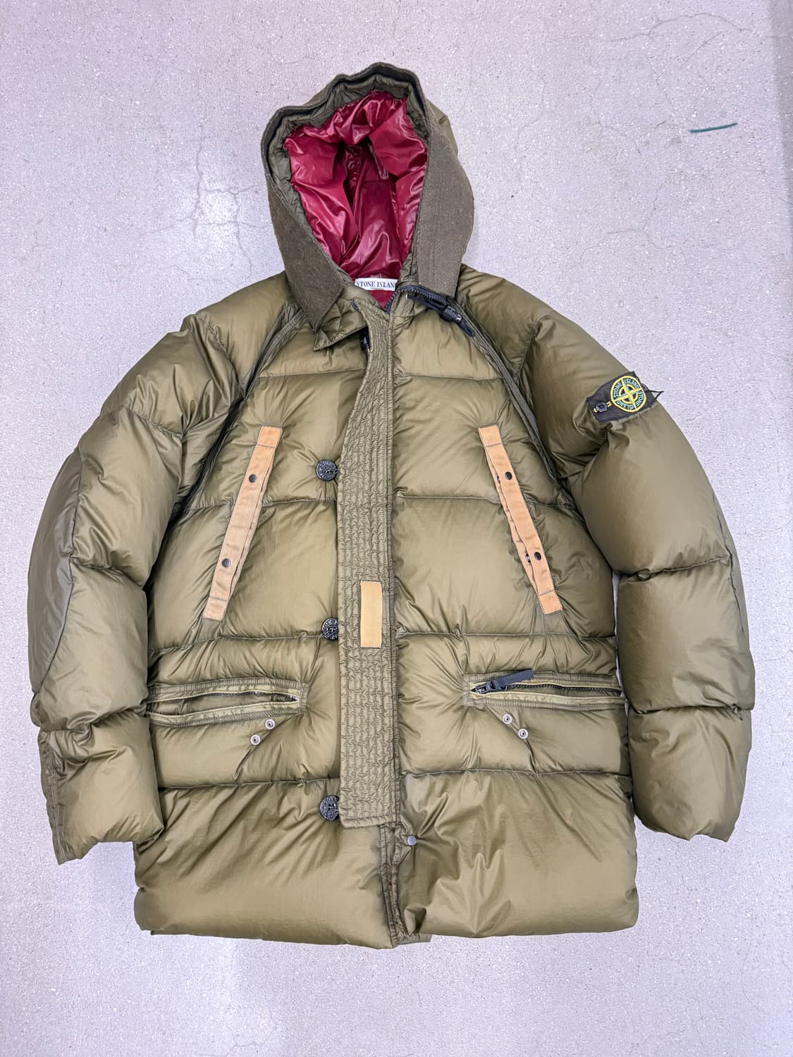 Stone Island AW08 Opaque Nylon Tela Down 상품이미지1
