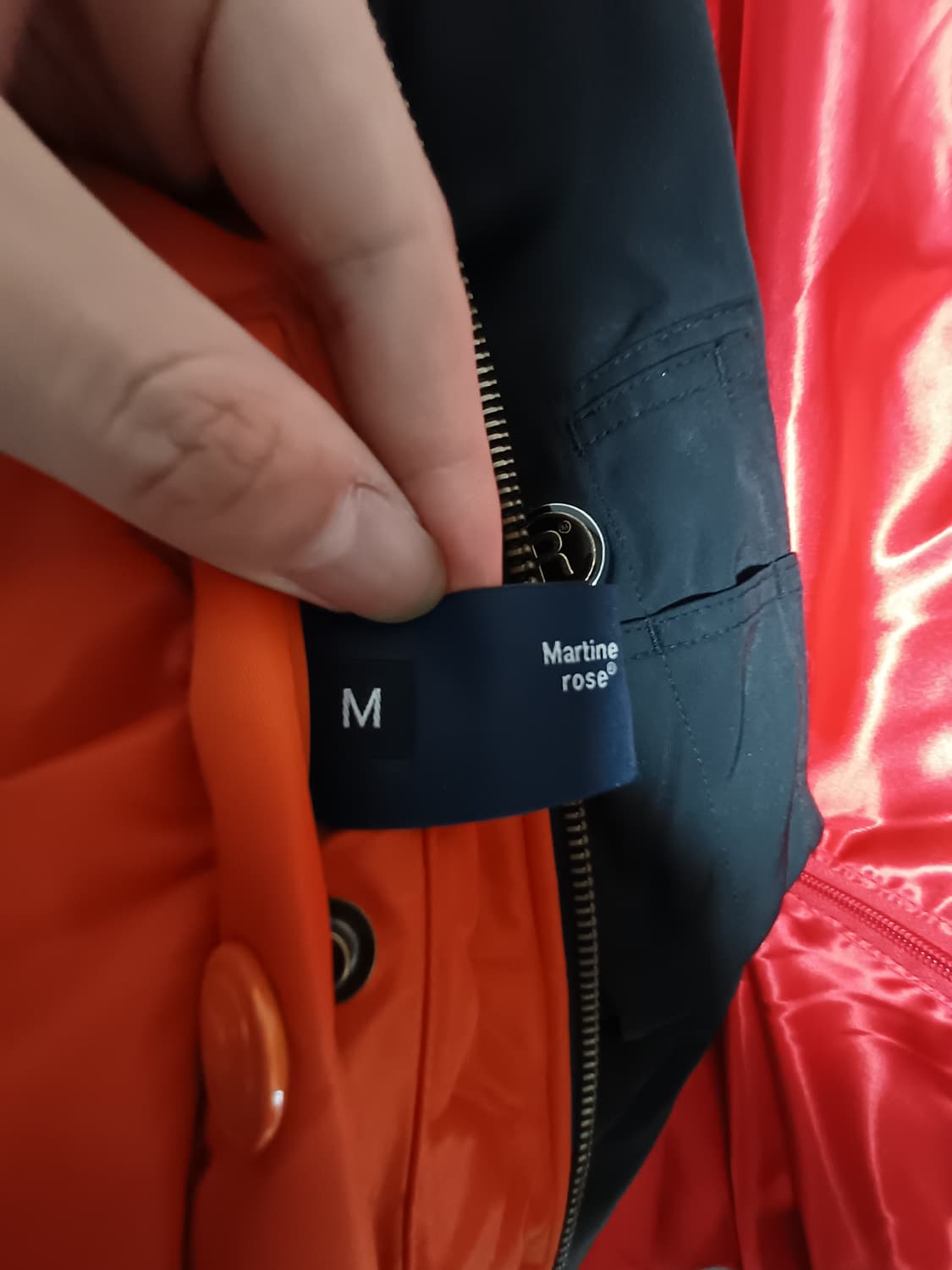 급처) [M] 마틴로즈 클래식 봄버 블랙 21ss  상품이미지6