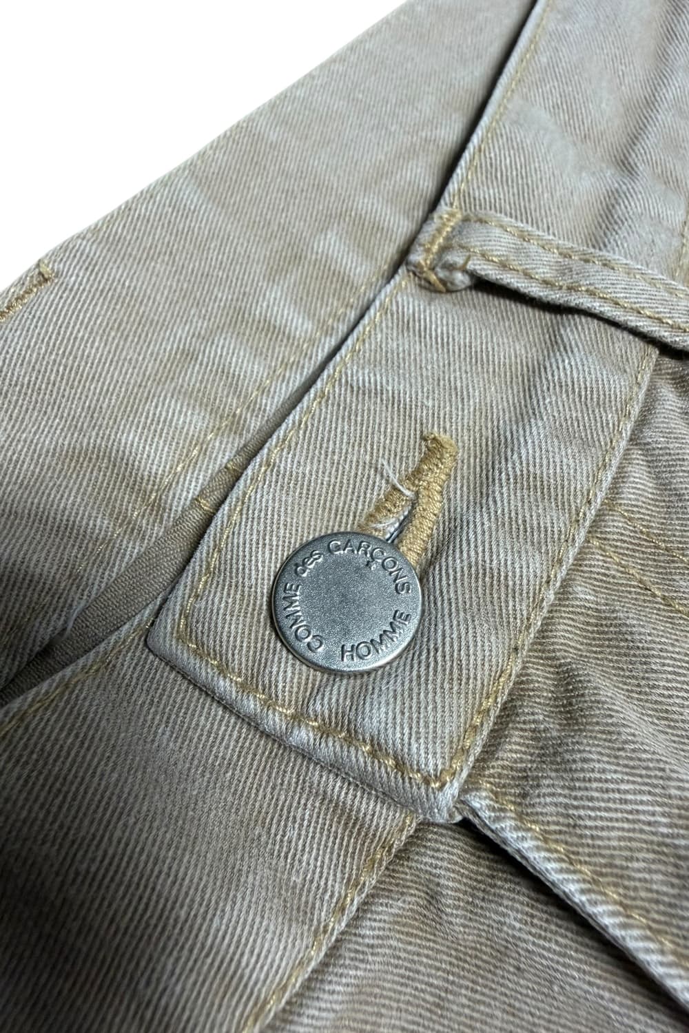 꼼데가르송 옴므 2003 코튼 스트레이트 팬츠 상품이미지5