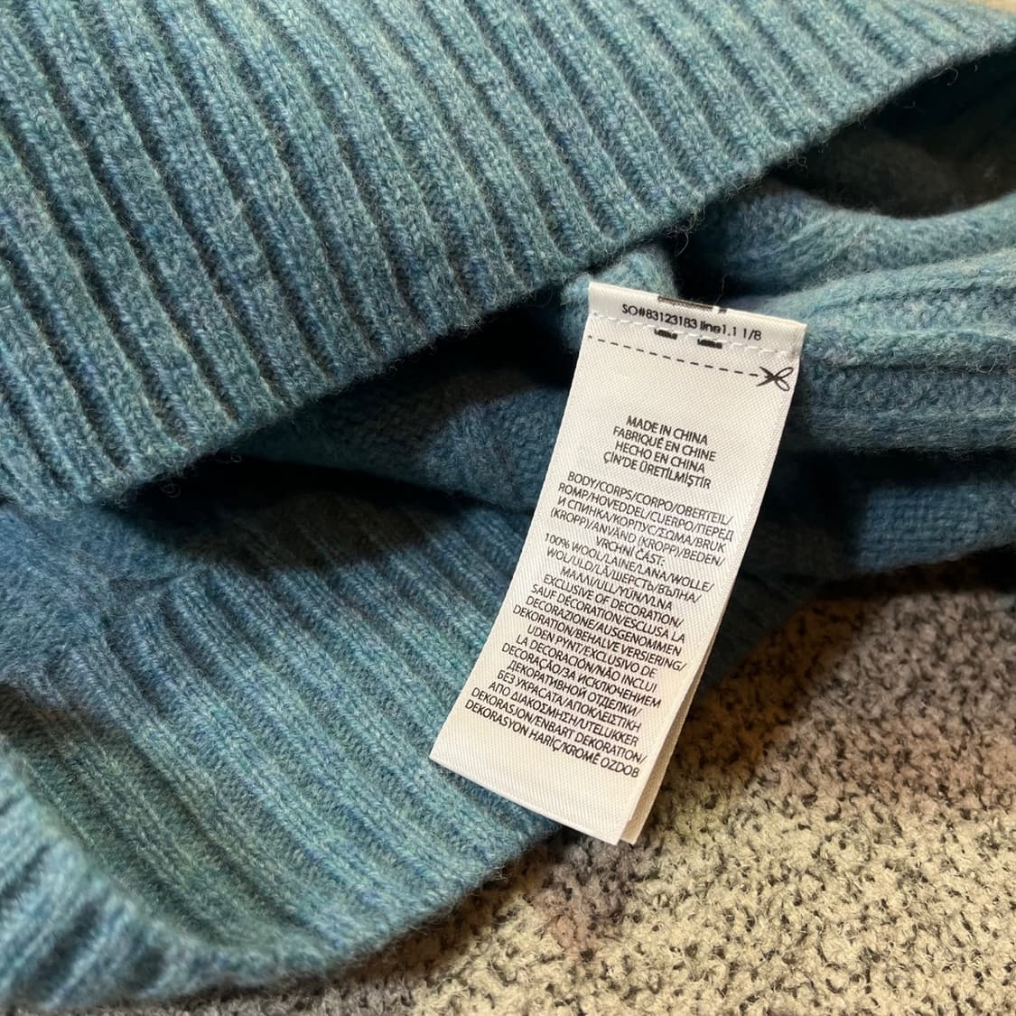 폴로 랄프로렌 OR 울 케이블 니트 상품이미지5