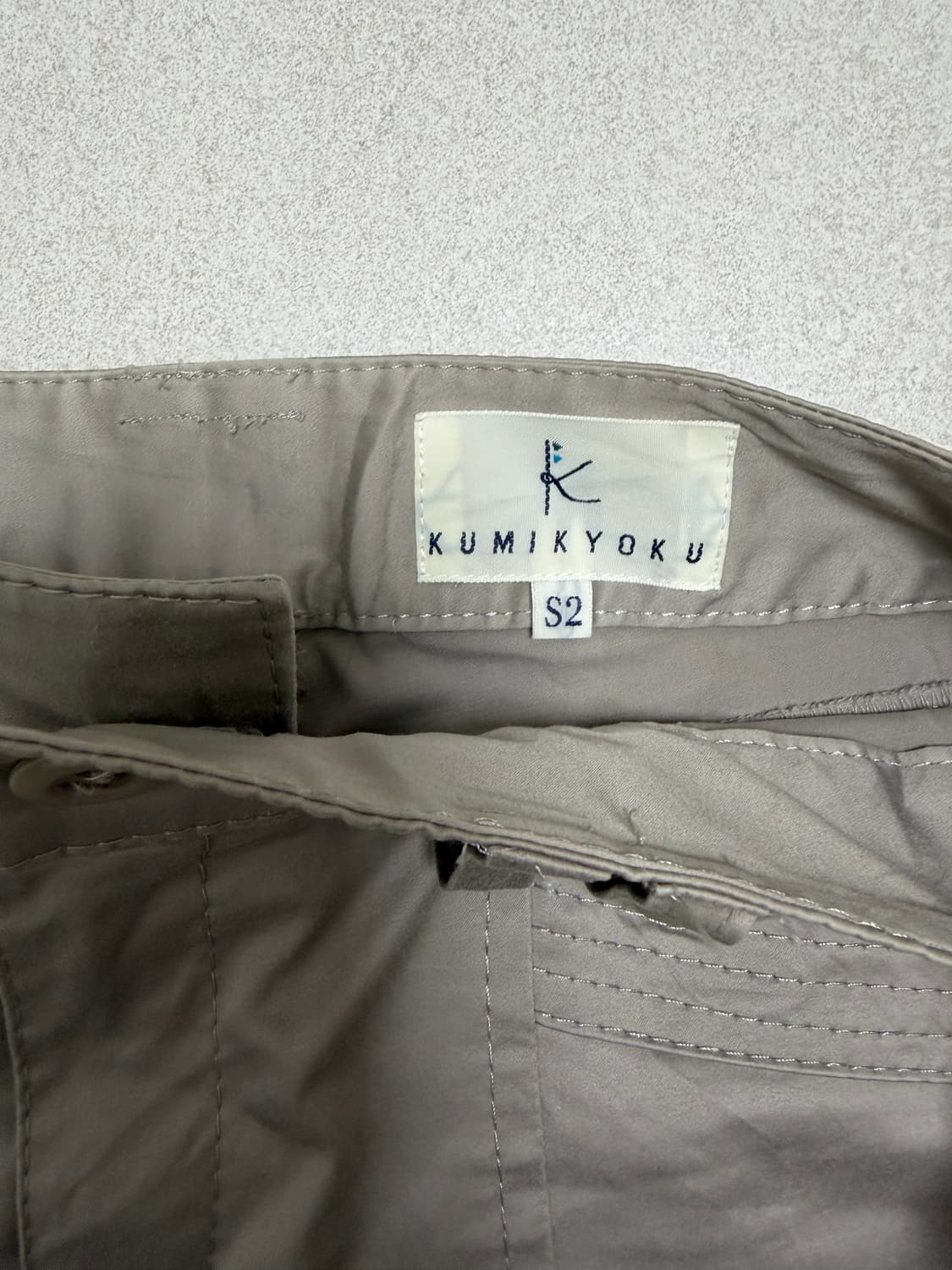 쿠미쿄쿠 카프리팬츠 상품이미지4