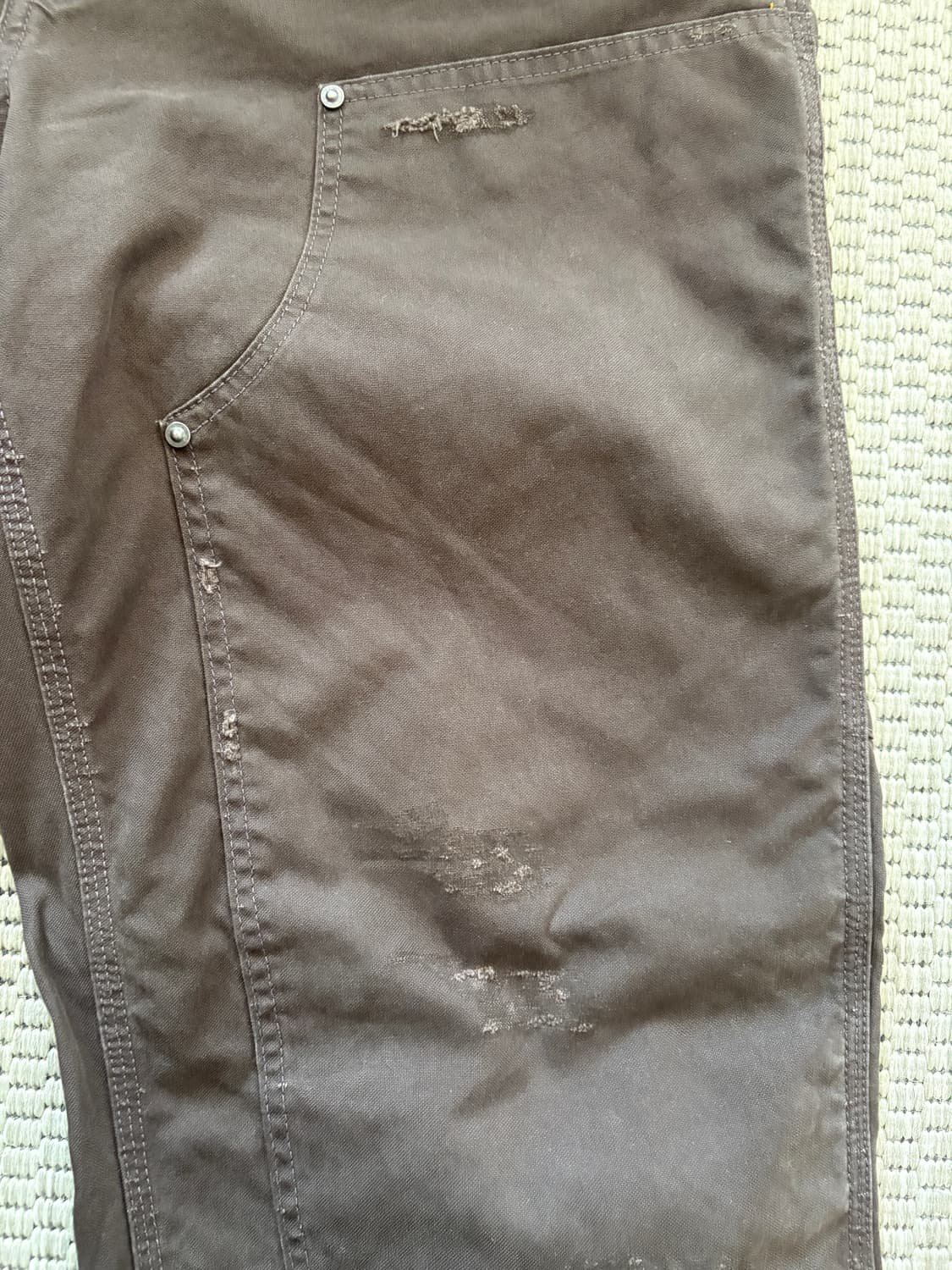 교환) 카키스 워시드 카펜터 팬츠 [3 ->2] 상품이미지5