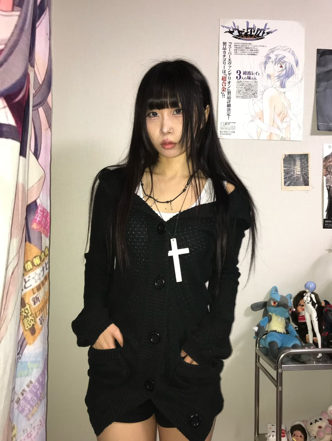 세실맥비 후드 가디건 상품이미지3