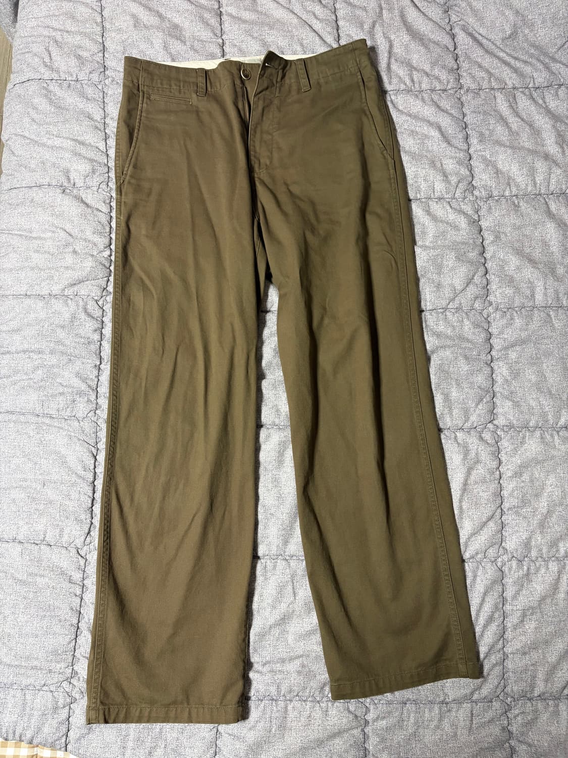 퍼스트플로어 치노팬츠 롱 토바코 48 상품이미지2