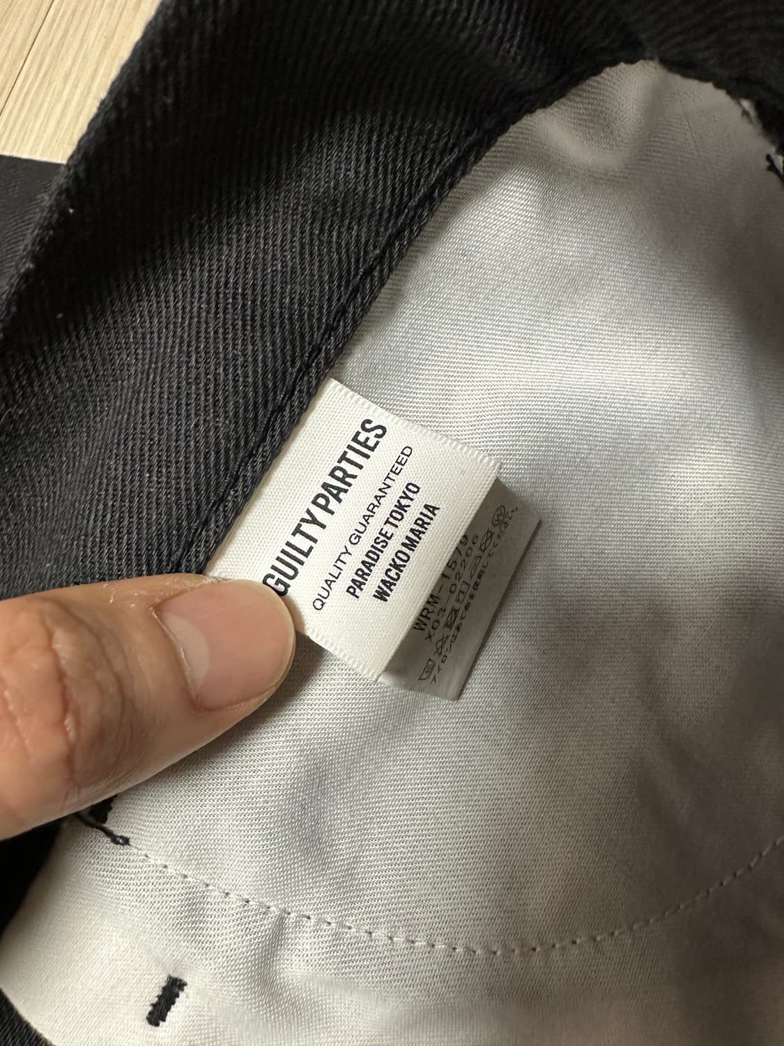 와코마리아X랭글러 드레스진 블랙 M 상품이미지2