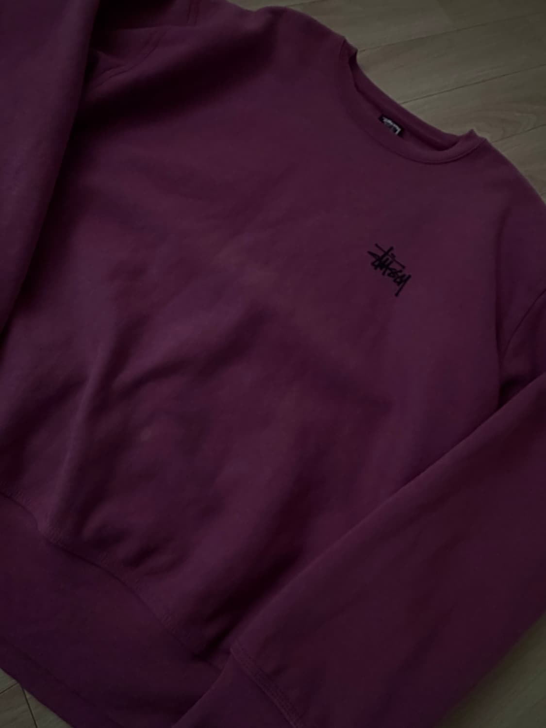 스투시 맨투맨 베리 L 상품이미지3