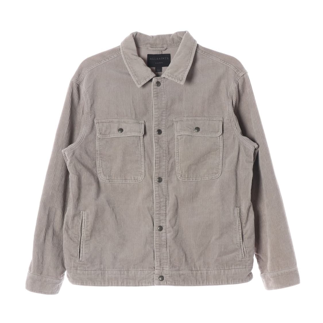 ALLSAINTS 그레이 코듀로이 셔츠 자켓 XL 상품이미지1
